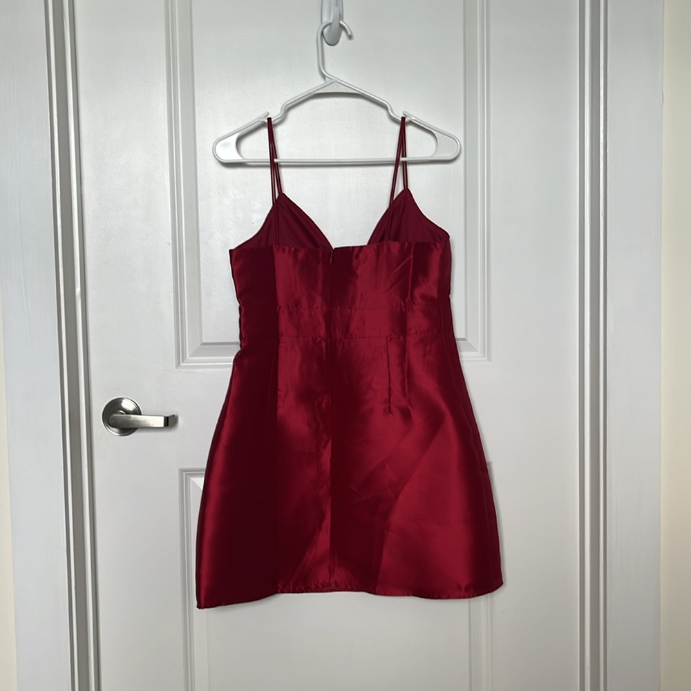 Lulu's Red Mini Dress - Picture 2 of 3